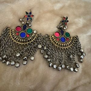 Afghan earrings